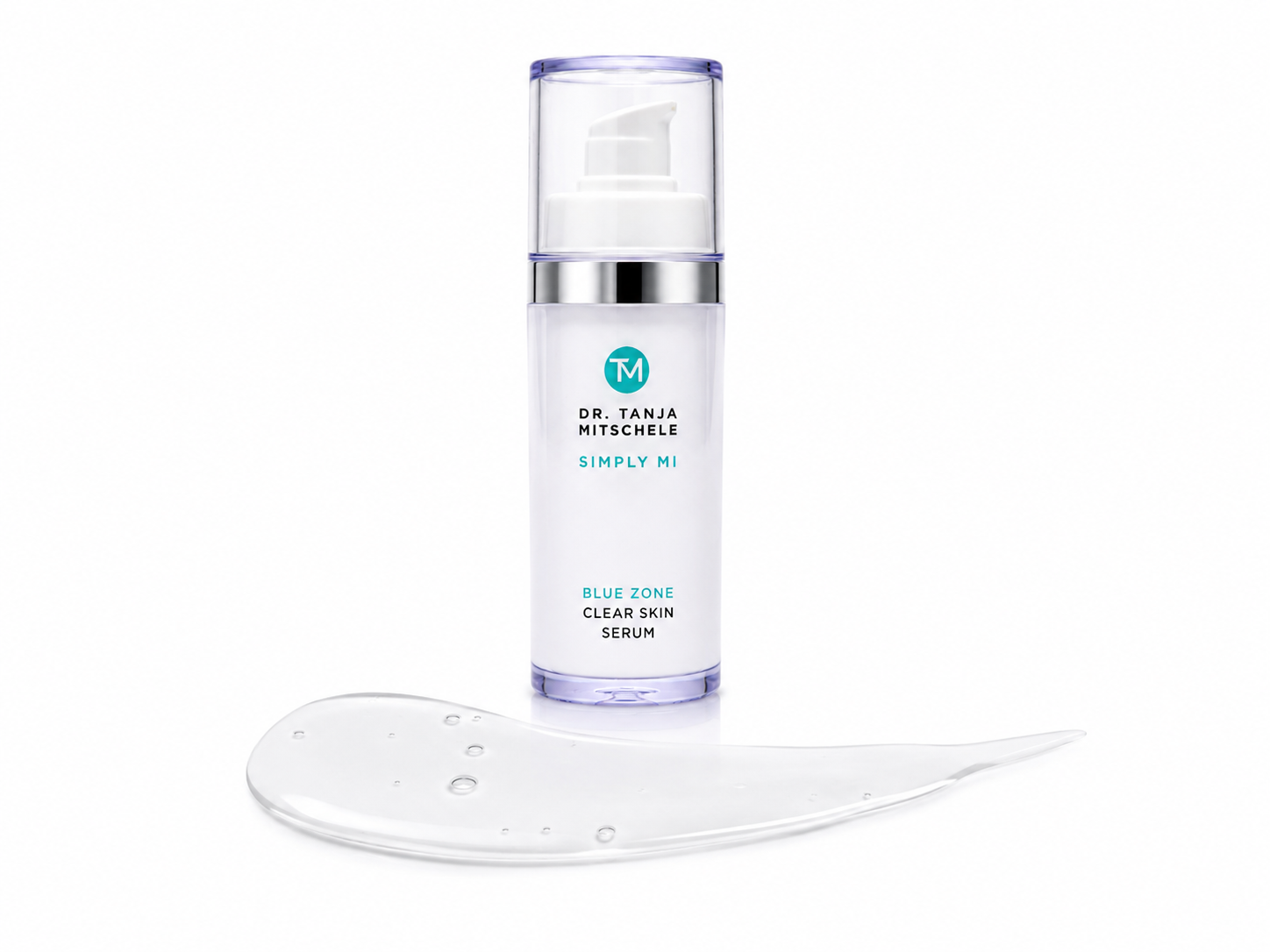 Simply Mi Blue Zone Clear
Skin Serum Textur Swatch Freisteller