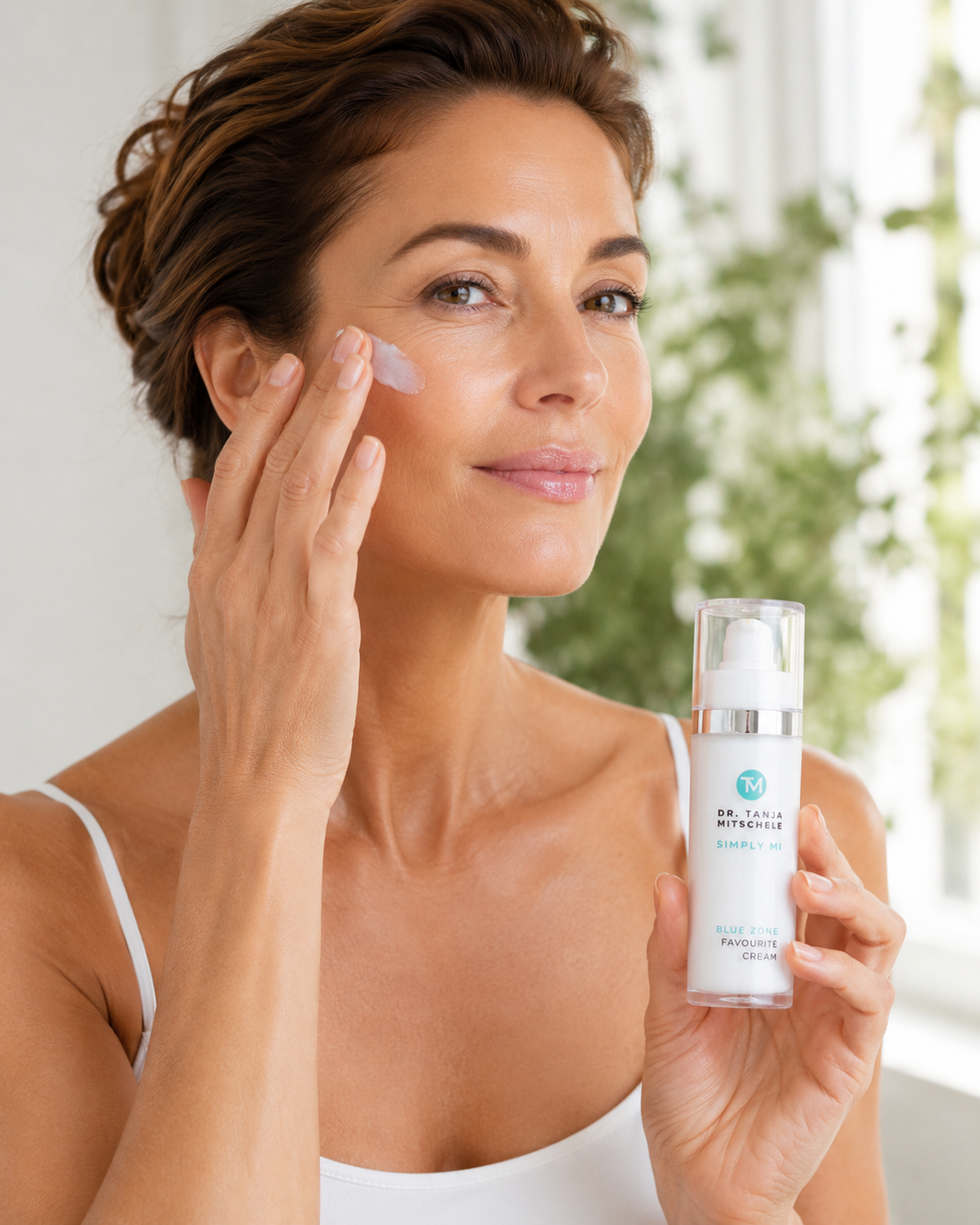 Simply Mi Blue Zone Favourite
Cream strahlende feuchte Haut Ergebnis