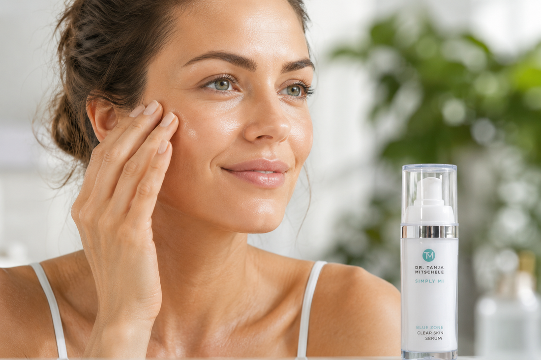 Simply Mi Clear Skin Serum
klare verfeinerte Haut Ergebnis