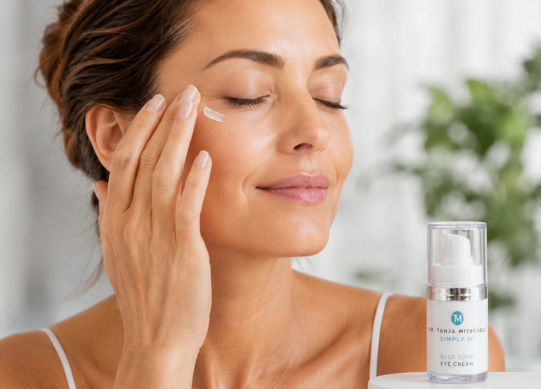 Simply Mi Eye Cream ausgeruhte
frische Augenpartie Ergebnis